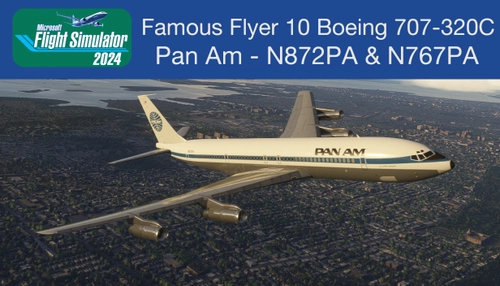 Famous Flyer 10 Boeing 707-320C Pan Am