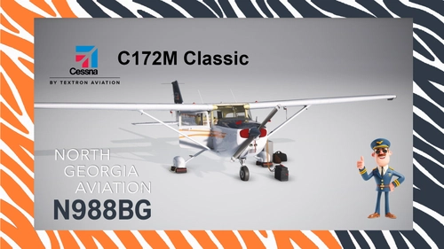 Bagolu Cessna 172M Classic North Georgia Aviation 'N988BG'