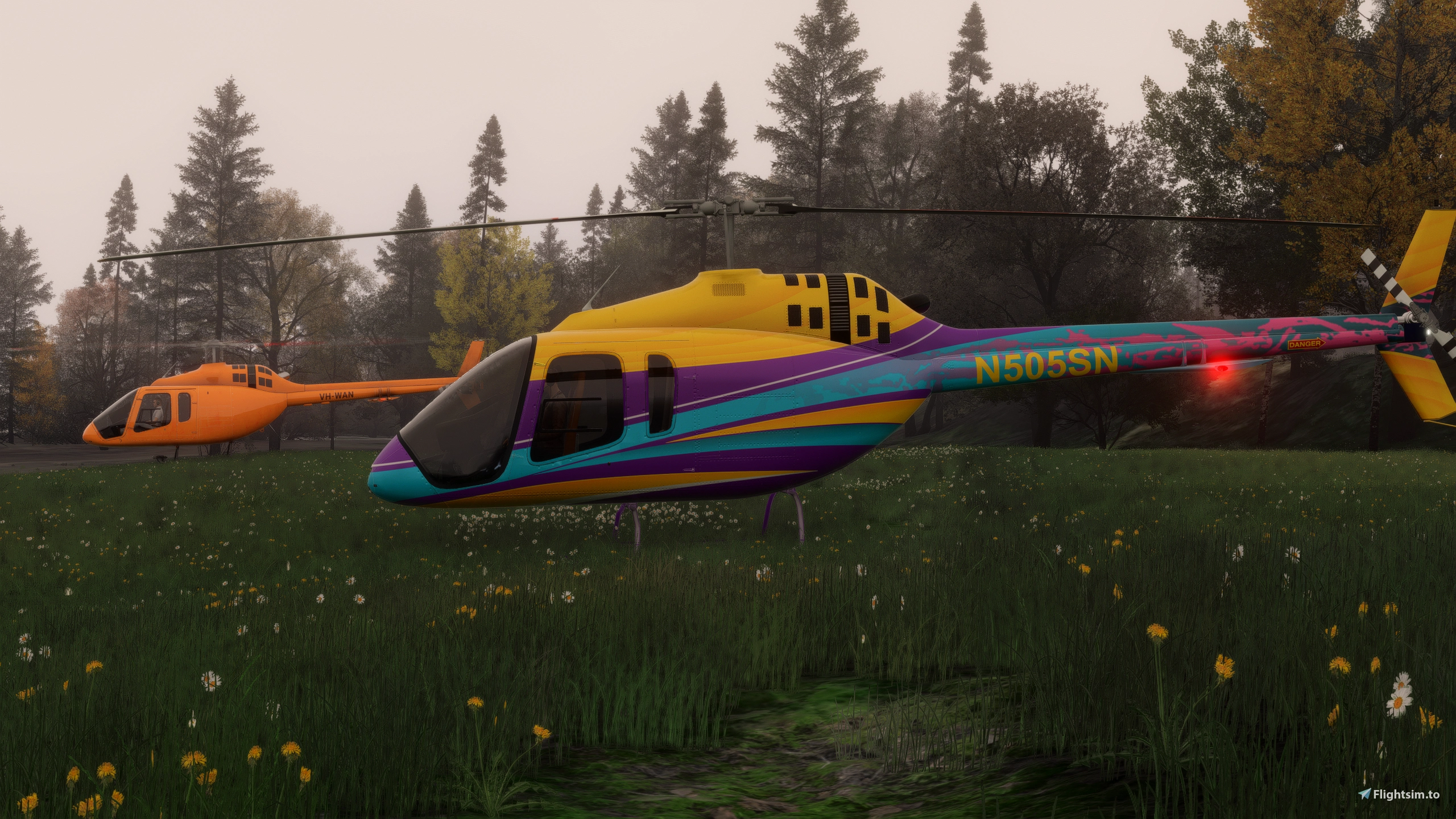🚁🔥 jXt + MZRotorworks Bell 505 Realism Mod + G1000H — Version 1.0.7.9.1 (Custom FM & FADEC) - Image 1