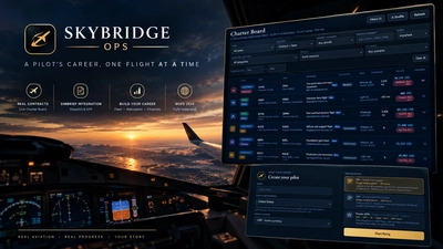 SkyBridge - Pilot Career & Charter App