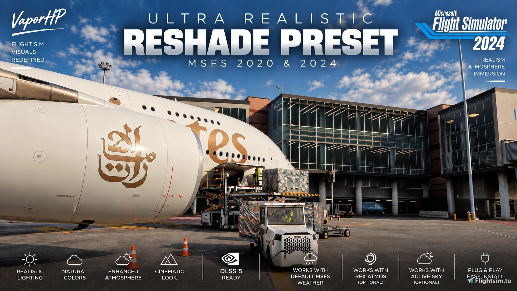 Ultra Realistic ReShade Preset | DLSS 5 Ready | MSFS 2020 & 2024 - Image 2