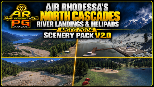 Air Rhodessa's North Cascades River Landings & Helipads V2