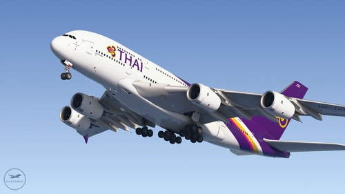 Thai Airways (HS-TUA) [Airbus A380-800]