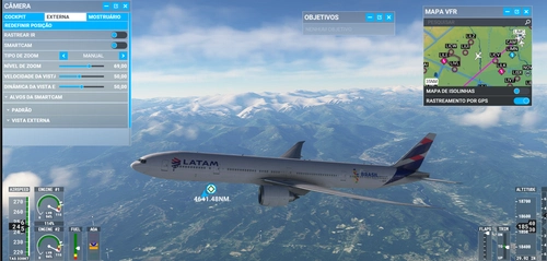 Boeing 777-300ER LATAM Airlines PT-MUC Conheça o Brasil Voando