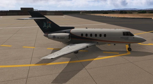 FlightFX Hawker 800XP - Dinosaurs (Dynamic Registration)