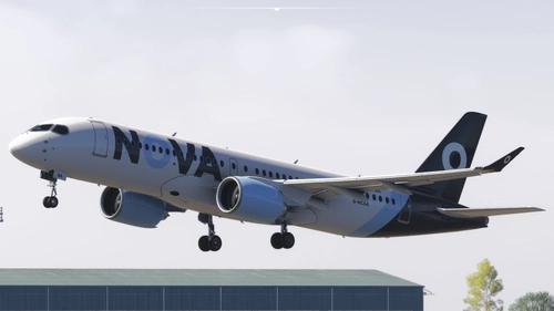 Synaptic Airbus A220-300 | NOVA UK Pack | 4K