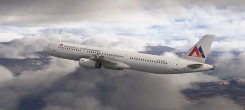 Airlines of the Caucasus for Fenix Simulations A321