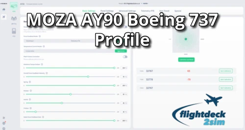 MOZA AY90 B737 Profile