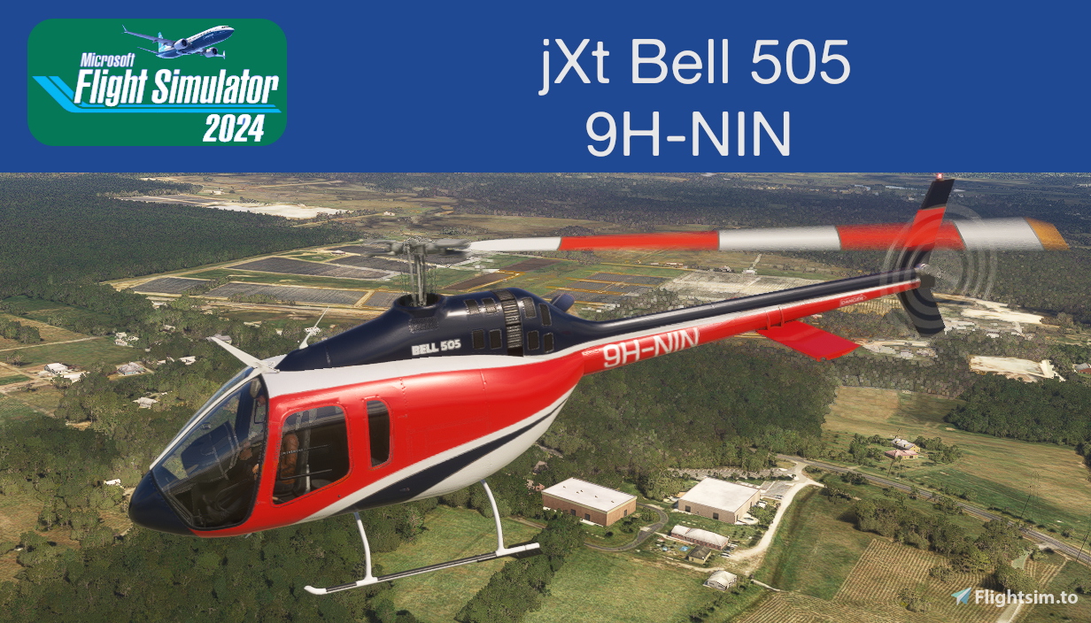 cientページ jXt Bell 505 9H-NIN - Aircraft Liveries for MSFS | Flightsim.to