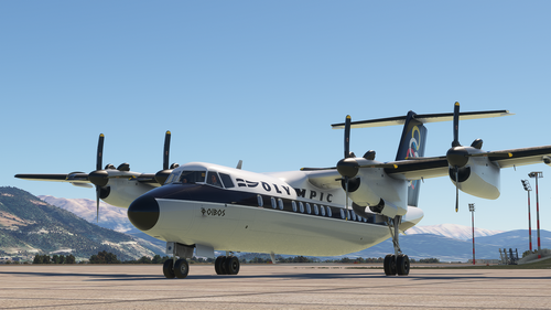 PILOT'S Dash 7 Olympic Airways SX-DSH