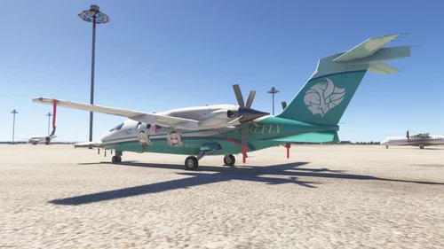 FlightFX Piaggio P180 Avanti II HSR Firefly livery for MSFS2024