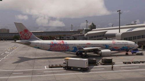 iniBuilds A330-300 China Airlines Sergestid Shrimp in TungKang Livery [Fictional]