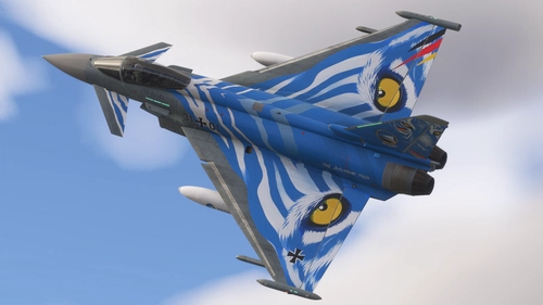The "Bavarian" Tiger / 31+01 Eurofighter