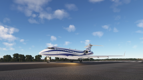 PP-LHG Private Livery (Paint rework) | Bombardier Global 6000