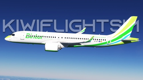 Binter Canarias (Fictional) | Synaptic Airbus A220-300 [4K]