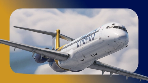 Maddog MD-82 Zagros Airlines EP-ZAG (Two Variant)