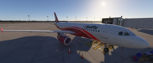 Livery Fenix A320 (4k) - IAE - WF - Kafly VA - MSFS2024