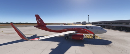 Livery Fenix A320 (4k) - IAE - SL - Kafly VA - MSFS2024
