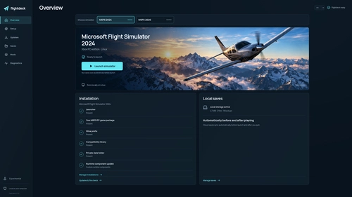 Flightdeck – MSFS 2024 & MSFS 2020 Launcher for Linux (Xbox / Microsoft Store)