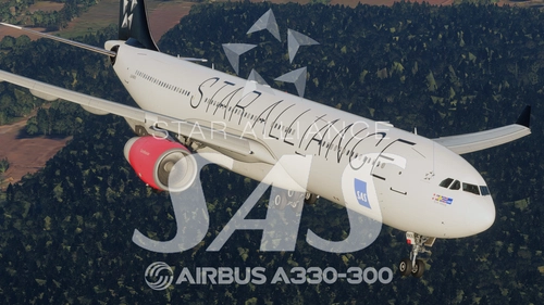 IniBuilds A330-300(RR) | SAS Star Alliance LN - RKN | MSFS 2024