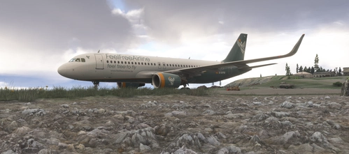 FeelFreeAirline Airbus A320 CFM D-AFFB