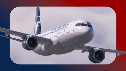 Fenix A320-CFM IranAirtour Airlines EP-MDQ Livery HiRes By Vortex