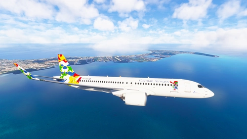 Cayman Airways A220-300 Synaptic (Fictional)