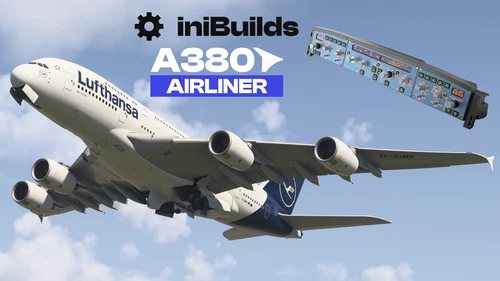 Inibuilds Airbus A380-800 | WINCTRL(Winwing) FCU+EFIS  L&R | Mobiflight Profile