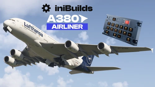 Inibuilds Airbus A380-800 | WINCTRL(Winwing) ECAM | Mobiflight Profile