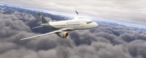 FeelFreeAirline Airbus A319 D-AFFD