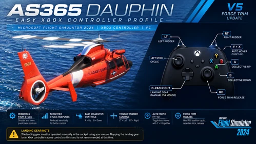 AS365 Easy Xbox Controller Profile | MSFS 2024 | PC