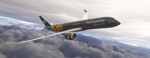 FeelFreeAirline Airbus A350 D-AFFF