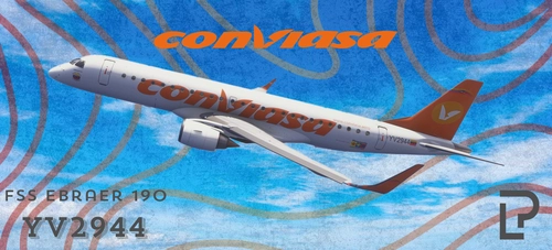 Conviasa YV2499 (High Fidelity | 2026 Livery) | E190 FSS