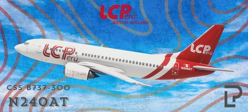 LC Perú N240AT (High Fidelity | 2015 Livery) | B737-300 CSS