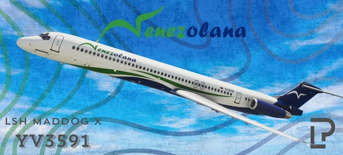 (RAVSA) Venezolana YV3591 / 2026 (High-Fidelity) – MD-88 Maddog 20th