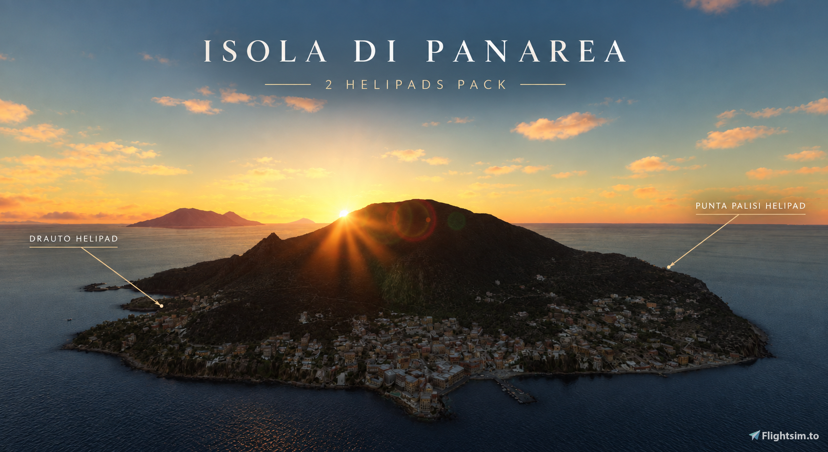 Isola di Panarea - Aeolian Islands - Two Helipads - Sicilia