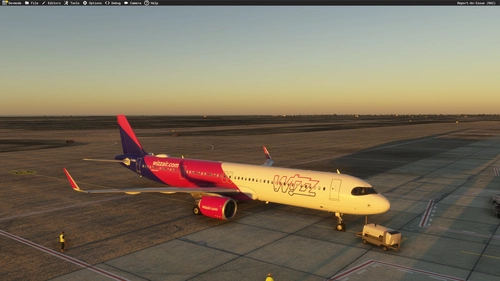 Wizzair UK G-WUNA Livery Inibuilds A321LR MSFS2024 (With Cabin)