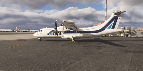 ATI (Aero Trasporti Italiani) ATR42 - Fictional