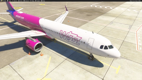 Wizzair 9H-WAI / WBI / WNY liveries Inibuilds A321LR MSFS2024 (with cabin)