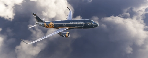 FeelFreeAirline Airbus A320 HB-JFFA / D-AFFG "Ikarus Edition"