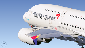 Asiana Airlines (HL7634) [Airbus A380-800] thumbnail 4