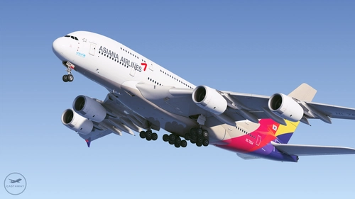Asiana Airlines Fleet Pack [Airbus A380-800]