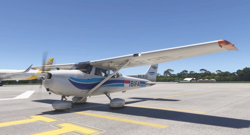 Bali International Flight Academy (BIFA) PK-ROE | Cessna 172 G1000 | MSFS 2024
