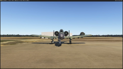 A10 Thunderbolt European I Camouflage - Blue Thunder