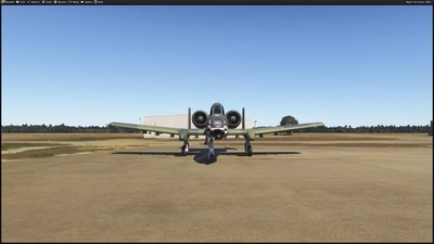 A10 Thunderbolt European I Camouflage - Shark-mouth