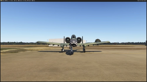A10 Thunderbolt European I Camouflage - Shark-mouth