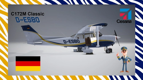 Bagolu Cessna 172M Classic 'D-ESBO'