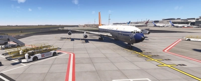 Microsoft Boeing 707-320c SAA ZS-sag