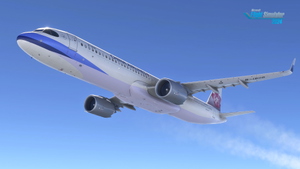 iniBuilds A321neo China Airlines thumbnail 5