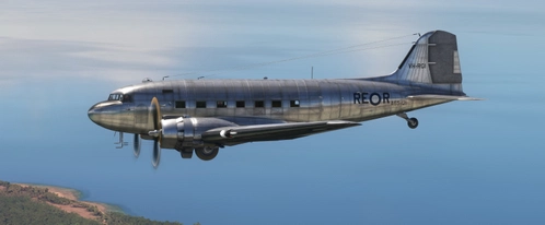 Douglas DC-3 C-47 RAAF A65-121 RE-R VH-RGI